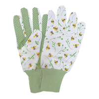 Guantes de Jardin con Estampado de Abejas