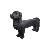 Banco Jardin Dise�o Perro Salchicha