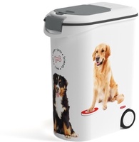 Contenedor para pienso perros con ruedas 12kg 35 litros Contenedor para pienso perros con ruedas 12kg 35 litros