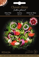 Semilla Flor Comestible Clavel Chino