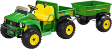 Buggy El�ctrico Biplaza John Deere Gator HPX 12V con Remolque Adventure
