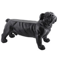 Banco Jardin Dise�o Perro Bulldog