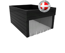 Caseta Robot cortac�sped jardinera negra