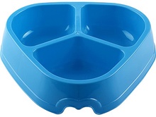 Comedero Boxer Triangular Triple 1,8 L