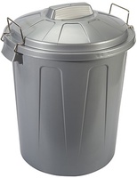 Cubo Basura Esla N� 6 Redondo con Asas Metal 100 L