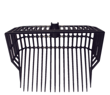 Horca para Viruta Estiercol Plastico Negra