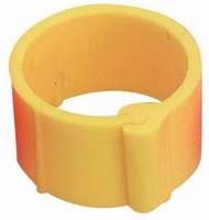 Pack 25 Anillas Clip Amarillas 8 mm