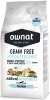 Pienso Perros Ownat Grain Free Hypoallergenic Salmon 12 kg