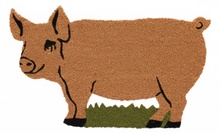 Felpudo Dise�o Cerdito