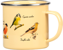 Taza Esmaltada Pajaros