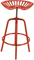 Taburete Dise�o Tractor Roja
