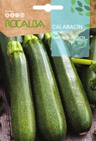 Semilla Calabacin Verde mata compacta