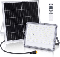 Foco Led con Panel Solar 200w 6500k