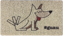 Felpudo Vinilo Rizo Guau 40x70