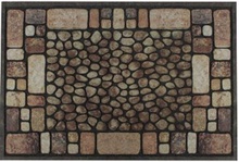 Felpudo Goma Flockada Arte St. Croix 40x60 Gris Felpudo Goma Flockada Arte St. Croix 40x60 Gris