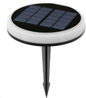 Aplique de suelo jardin Led Solar Redondo CCT