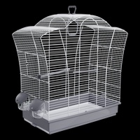 Jaula Pajaro 621 Blanca