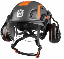 Kit Casco auriculares y  Visor Husqvarna Spire Vent | Protecci�n Profesional para Arboristas 