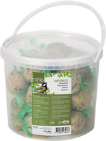 Bolas de Sebo Pajaros Silvestres Cubo 30 Unidades