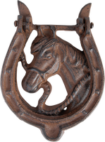 Aldaba de Puerta Herradura Caballo