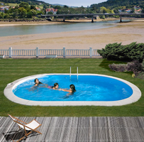 Piscina Enterrada Sumatra Ovalada 600x320x120 cm