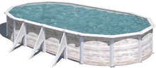 Piscina Finlandia Ovalada 610x375x120 cm