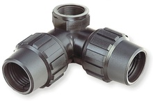 Acople Manguera Riego Codo Igual 3 Salidas 32-32 (3/4)