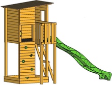 Parque Infantil Taga L con Escalada