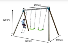 Columpio Infantil Masgames Yua Columpio Infantil Masgames Yua