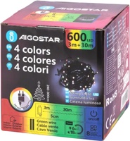 Guirnalda Luces Led Navidad Colores Max 6W 30 Mt