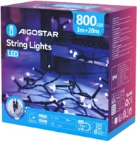 Cadena de Luces Navidad Luz Fria 20 Metros