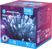 Guirnalda Luces Led Navidad Luz Blanca Max 6W 50 Metros