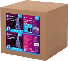 Mu�eco de Nieve Luces Led de Navidad 120 Cm