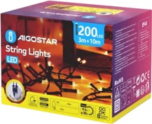 Tira de Luces Led de Navidad Luz Calida 3.6W 10m enchufe