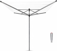 Tendedero Rotary Lift-O-Matic 4 Brazos 50 Metros Metallic Gray