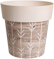 Maceta Melisa Redonda Iml Natural � 20 cm