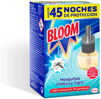 Bloom Insecticida Electrico Antimosquitos Recambio 45 Noches