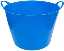 Cesto Vendimia / Capazo Plastico 42l Azul