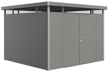 Caseta HighLine 315 x 315 x 222 Gris Cuarzo con doble puerta