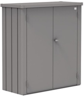 Armario Terraza Romeo M Gris Cuarzo 132 x 57 x 140