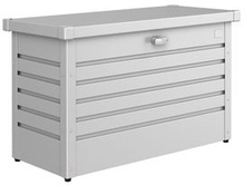 Arcon de Ocio Plata Metalica 101 x 46 x 61 cm Arcon de Ocio Plata Metalica 101 x 46 x 61 cm