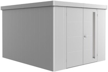 Caseta Neo 292 x 348 x 222 Plata Doble Puerta Caseta Neo 292 x 348 x 222 Plata Doble Puerta