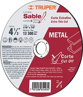 Disco Corte Extrafino Metal 115mmx1.6mm