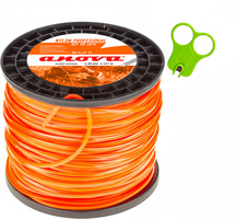 Hilo Desbrozadora Nylon Cuadrado 3.3 mm 127 Metros