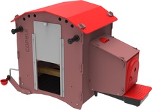 Gallinero fijo Red Roof peque�o 60x50 S