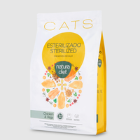 Pienso Gatos Natura Diet Sterilized Chicken & Vegs 3 Kg