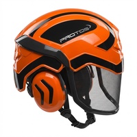 Casco Protos Integral Arborist Naranja Neon/Negro