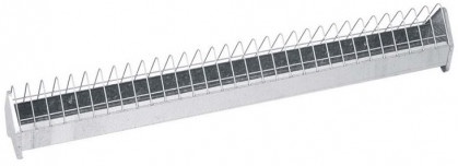 Comedero Metalico Rejilla Estrecha 100 cm Comedero Metalico Rejilla Estrecha 100 cm
