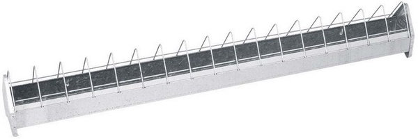 Comedero Metalico Rejilla Ancha 100 cm Comedero Metalico Rejilla Ancha 100 cm