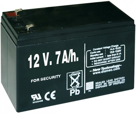 Pila Pastor Electrico Recargable 12 V. 7 A/h. Pila Pastor Electrico Recargable 12 V. 7 A/h.